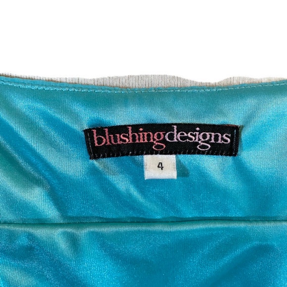 Blushing Designs Flowing Dress Sz4 - Picture 5 of 6